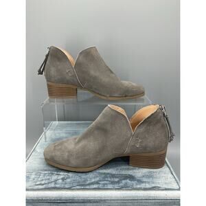 NEW Kenneth Cole Women’s Side Skip Booties Gray Size 5.5